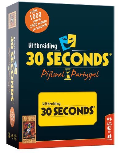 999 Games 30 Seconds Uitbreiding (999-SEC03) - B-Toys Keerbergen