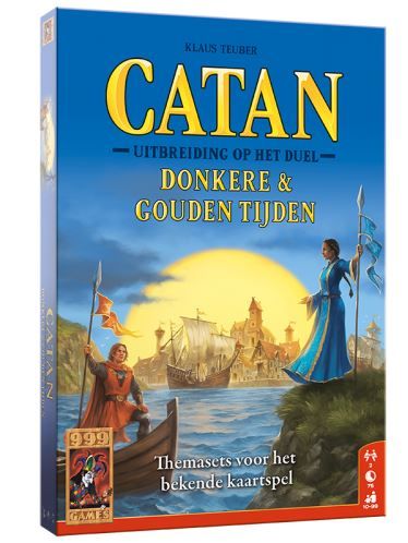 999 Games Catan: Het Duel - Donkere & Gouden Tijde (999-KOL56E) - B-Toys Keerbergen