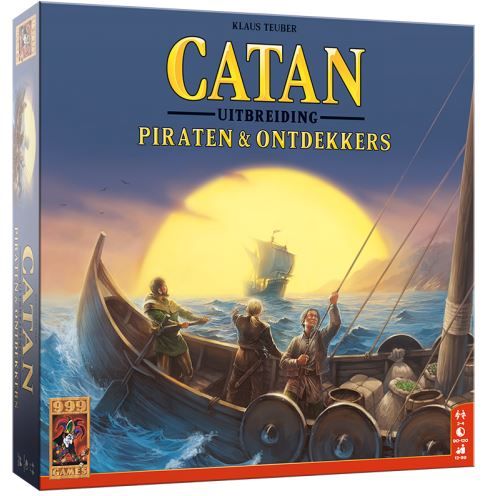 999 Games Catan Uitbreiding Piraten & Ontdekkers (999-KOL32E) - B-Toys Keerbergen