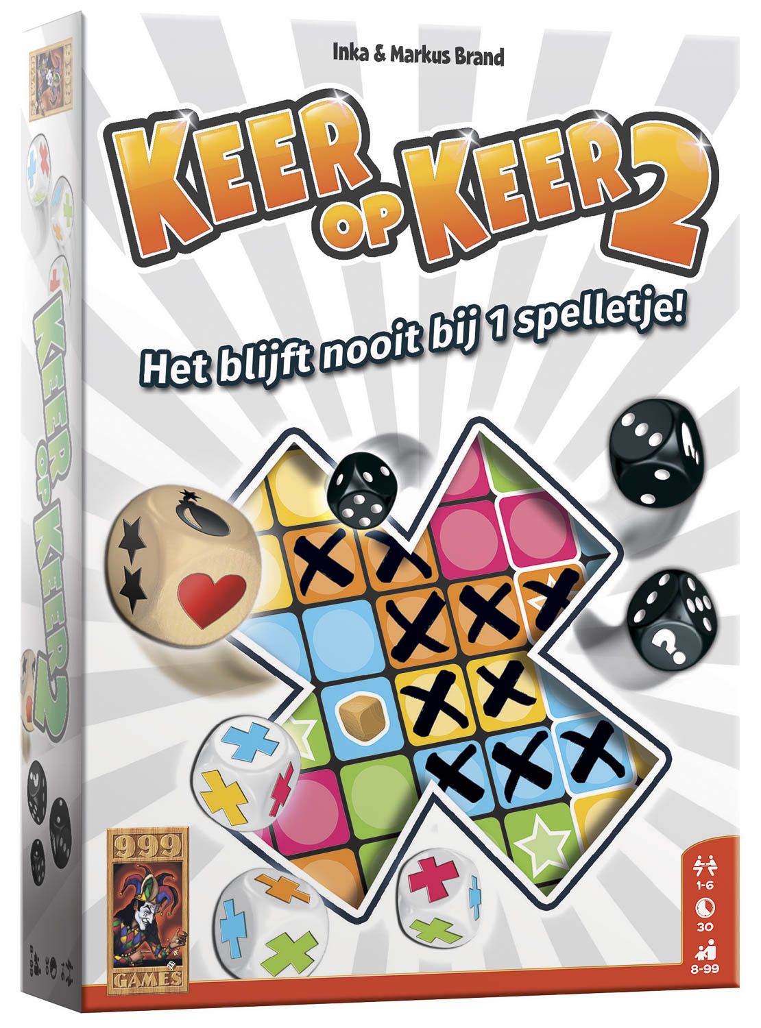 Beheren samenvoegen Bewijzen 999 Games Keer op Keer 2 (999-KEE05) - B-Toys Keerbergen