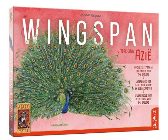 999 Games Wingspan: Azië (999-WIN05) - B-Toys Keerbergen