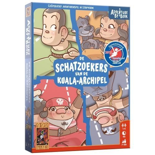 999 Games Adventure By Book: De Schatzoekers