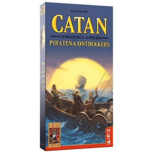 999 Games Catan: Piraten & Ontdekkers 5/6 Spelers