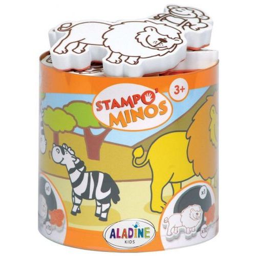 tapijt ONWAAR verlegen Aladine Stempels Stampo Bambino Savanne (03132) - B-Toys Keerbergen