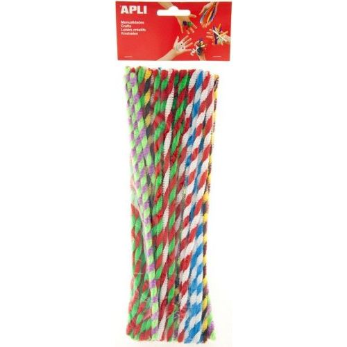 Apli Crea Apli Chenilledraad twist 300x5mm ass. 50st