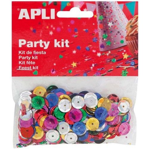 Apli Crea Apli Confetti Colour Circle Reliëf 11mm 14g