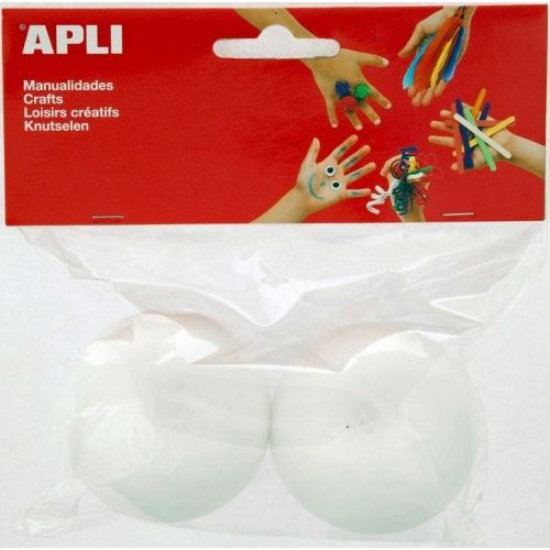 Apli Crea Piepschuim Bollen - diameter 60mm - 2st