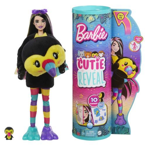 Barbie Barbie Cutie Reveal Jungle Toucan (HKR00) - B-Toys Keerbergen