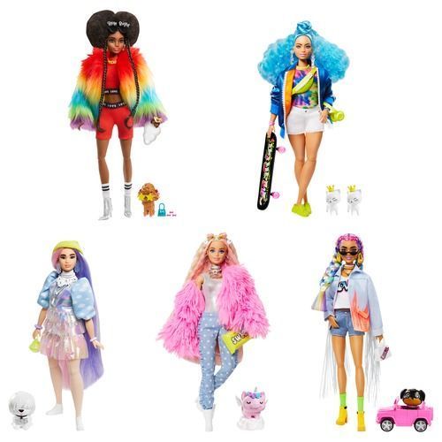 Barbie Barbie Extra Pop Rainbow (GRN29) - B-Toys Keerbergen