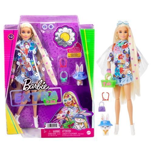 Barbie Barbiepop Extra Met Konijn (HDJ45) - B-Toys Keerbergen