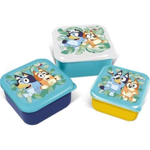 Bluey Bluey Snack Boxes Set 3st (56050678) - B-Toys Keerbergen