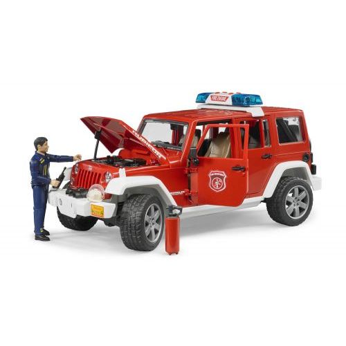 Bruder Bruder jeep wrangler brandweerwagen (BR 02528) - B-Toys Keerbergen