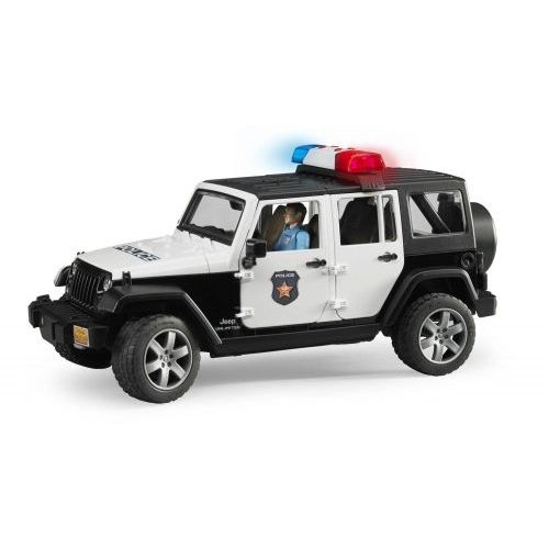 Bruder Jeep Wrangler Rubicon Police (BR 02526) - B-Toys Keerbergen