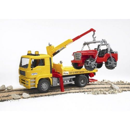 Bruder Man Breakdown Truck W/Jeep (BR 02750) - B-Toys Keerbergen