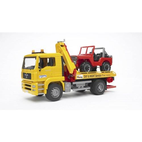 Bruder Man Breakdown Truck W/Jeep (BR 02750) - B-Toys Keerbergen