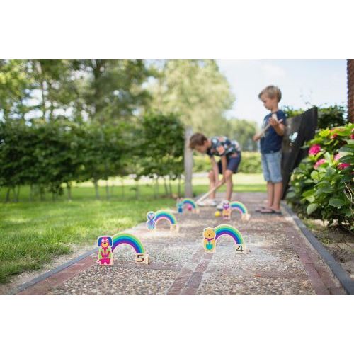 BS Toys BS Regenboog Croquet (BSGA383) - B-Toys Keerbergen