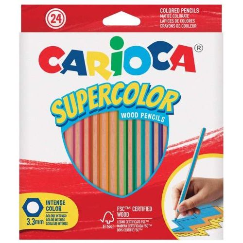 Carioca Carioca Supercolor Kleurpotloden 24 stuks