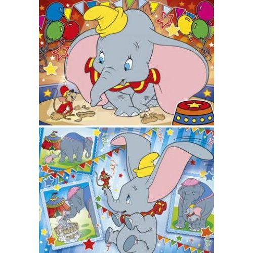 Clementoni Dumbo 2x20 stukjes (24756) - B-Toys Keerbergen