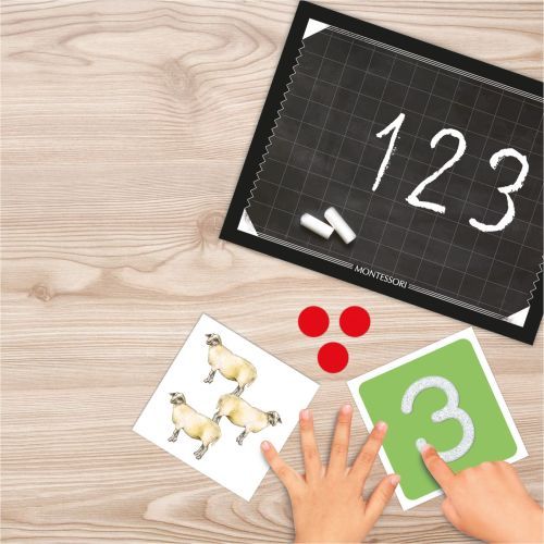 Clementoni Montessori Voelbare Cijfers (56050) - B-Toys Keerbergen