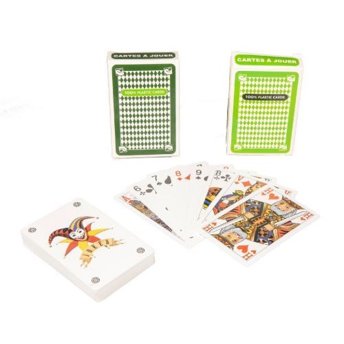 Clown Clown Speelkaarten 100% Plastic set 2st (2001714) - B-Toys Keerbergen