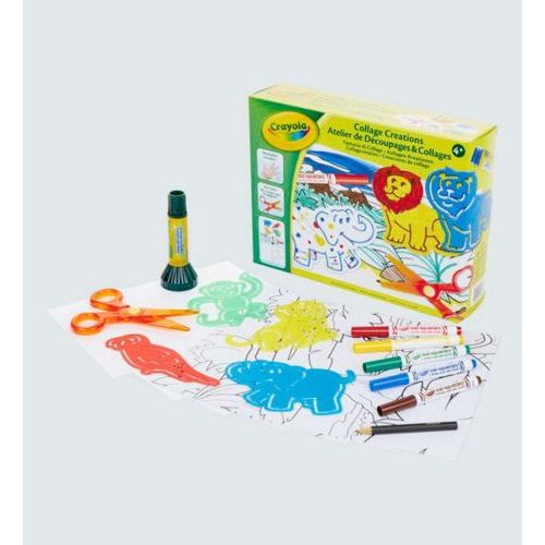 Crayola Crayola Fantasie Dieren Collages (04-0576) - B-Toys Keerbergen