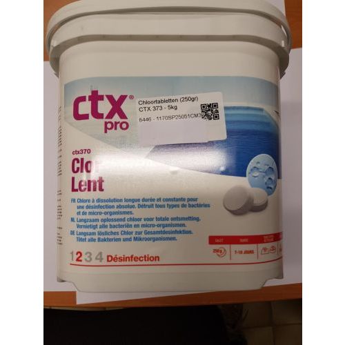 CTX Professional Chloortabletten (250gr) CTX 373 - 5kg