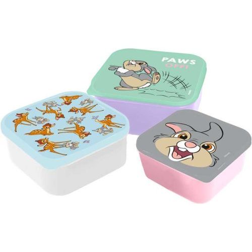 Disney  Bambi Snack Boxes Set 3st (56017033) - B-Toys Keerbergen