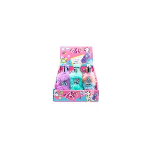 Danneels Cutie Crew Pen 6 Kleuren Pluche (03060301) - B-Toys Keerbergen