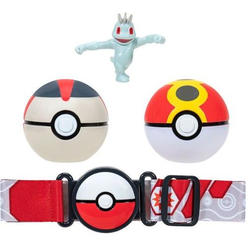 Pokemon Pokemon Riem Ball, Timer Ball & Machop (24038092) - B-Toys Keerbergen