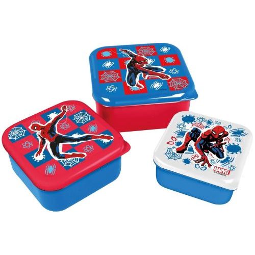Spider-Man Spiderman Snack Doosjes 3 stuks (56074778) - B-Toys Keerbergen