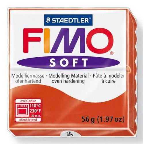 Staedtler Staedtler Fimo Soft Indisch Rood 57g