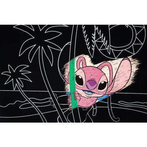 Stitch Stitch Scratch Art 2 Stuks (03023346) - B-Toys Keerbergen