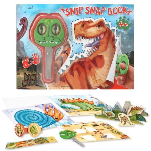 Depesche Dino World Snip Snap Book (12133) - B-Toys Keerbergen