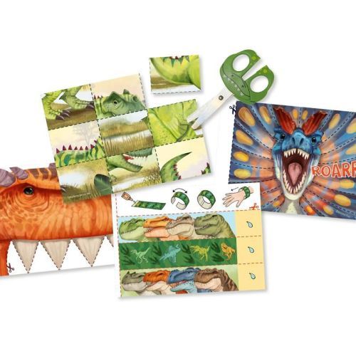 Depesche Dino World Snip Snap Book (12133) - B-Toys Keerbergen