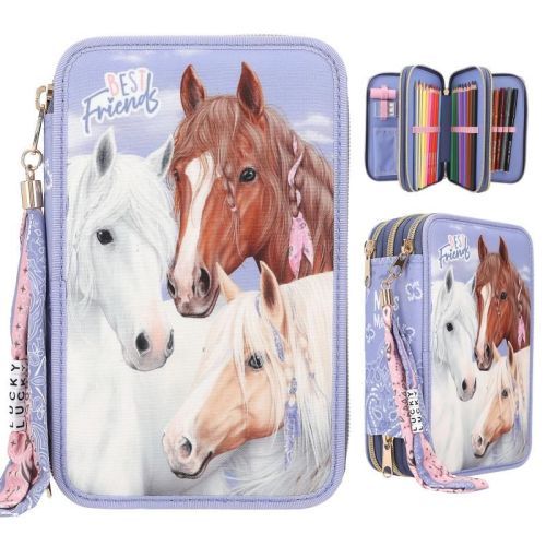 Depesche Miss Melody 3-Vaks Etui Bandana (12760) - B-Toys Keerbergen