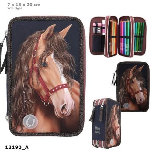 Depesche Miss Melody 3-vaks Etui Ledglitter