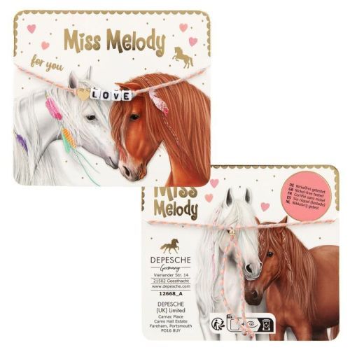 Depesche Miss Melody Armband Textiel (12668) - B-Toys Keerbergen