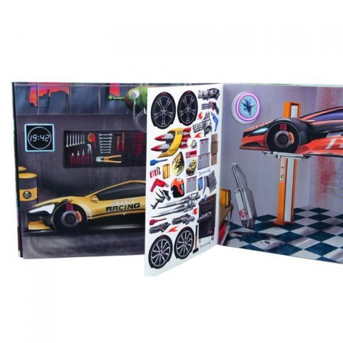Depesche Monster Cars Stickerworld (6244) - B-Toys Keerbergen