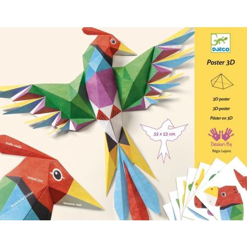 Djeco 3D Poster - Amazonie