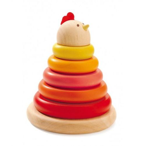 Djeco Houten Stapeltoren Cachempil