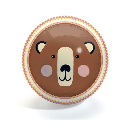 Djeco Speelbal Bear & Fox 22cm