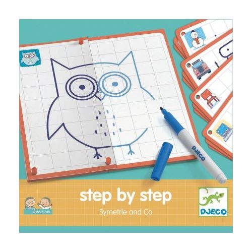 Djeco Stap Voor Stap Leren Tekenen - Symmetrie & Co