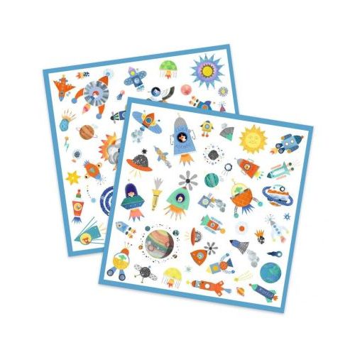 Djeco Stickers - Ruimte (DJ09270) - B-Toys Keerbergen