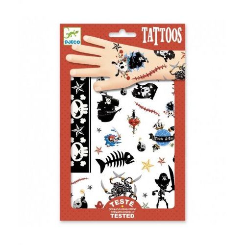 Djeco Tattoos Piraten 