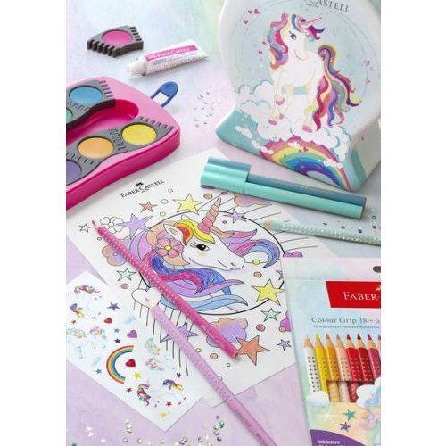 FABER-CASTELL Viltstiften FC Connector 33st - Snow Glo (FC-155544) - B-Toys Keerbergen