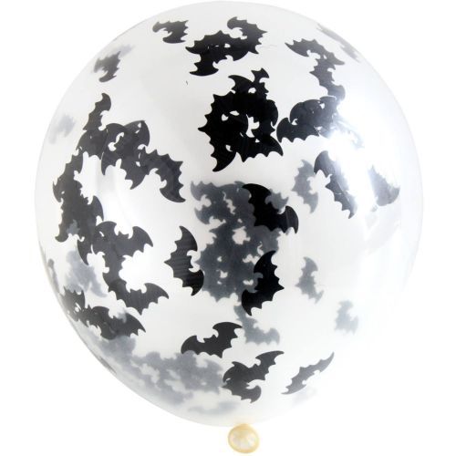 Folat Confetti Ballon Vleermuis