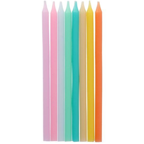 Folat Kaarsen Pastel Vibes 10cm 24st