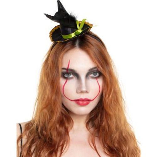 Folat Tiara Heksenhoed Met Veer