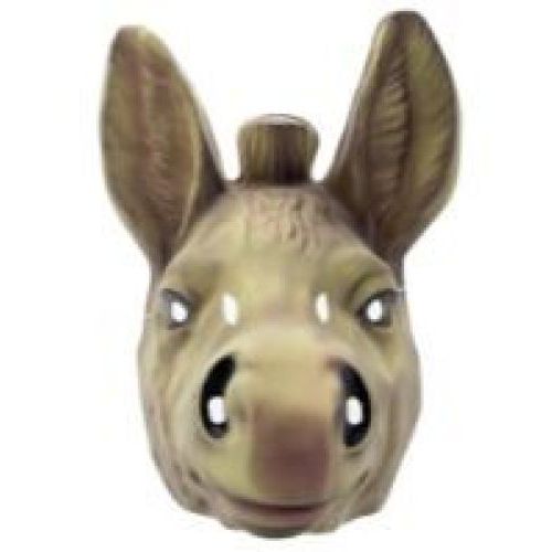Funny Fashion Dieren Masker Ezel