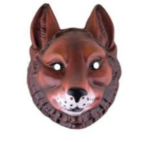 Funny Fashion Dieren Masker Vos